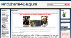 Desktop Screenshot of antisharia4belgium.com
