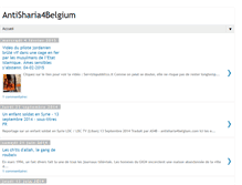 Tablet Screenshot of antisharia4belgium.com